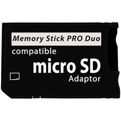 Afbeelding van LEAGY PSP 1000, 2000, PSP3000 Memory Stick Adapter, Micro SD naar PRO Duo MagicGate Card voor, Handycam, Camera, Sony Playstation Portable