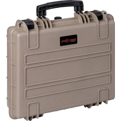 Afbeelding van Explorer Cases Outdoor koffer 4412HL.D desert tan with pick &amp; pluck foam (b x h d) 45 35 13 cm Zand