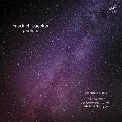 Afbeelding van Pianoduo Elaesis; Chamber Choir Of The University Friedrich Jaecker: Paradis (CD)