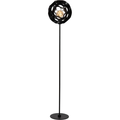 Afbeelding van Lucide Hannelore Vloerlamp Ø 30 Cm 1xe27 Zwart