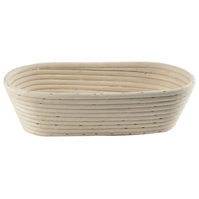 Afbeelding van ORION rotan broodbakmand voor thuis ovaal brood, 32 x 15 cm, hoogte 9 cm