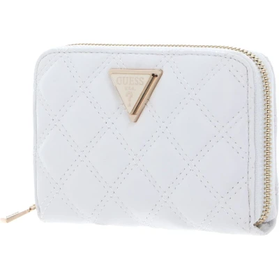 Afbeelding van GUESS Giully SLG Zip Around Wallet White