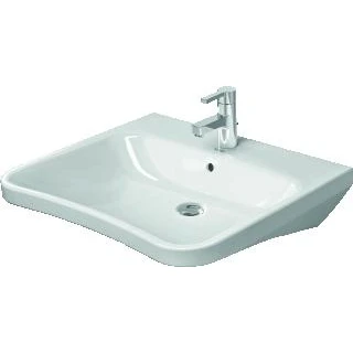 Afbeelding van Duravit Durastyle wastafel 65x57cm 1 kraangat overloop wit