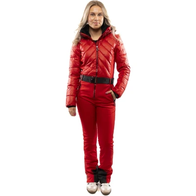 Afbeelding van Luhta Halkorpi Dames Jumpsuit Rood