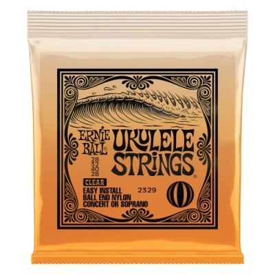Afbeelding van Ernie Ball 2329 Ukulele Strings Clear concert ukelele snarenset