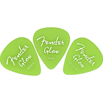 Afbeelding van Fender Glow In The Dark 351 Picks 12 Pack