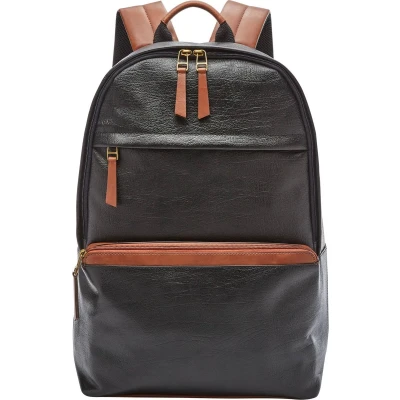 Afbeelding van FOSSIL Vrije tijd Rugzak met laptopvak Evan Backpack Black Zwart