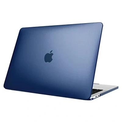 Afbeelding van Fintie Hoes compatibel met MacBook Pro 13 2020 2016 A2338 M1 A2289 A2251 A2159 A1989 A1706 A1708, ultradunne matte harde beschermhoes Snap Case 13, (Blauw)