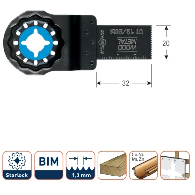 Afbeelding van Starlock OT13/20bi multitool zaagblad Hout en Metaal