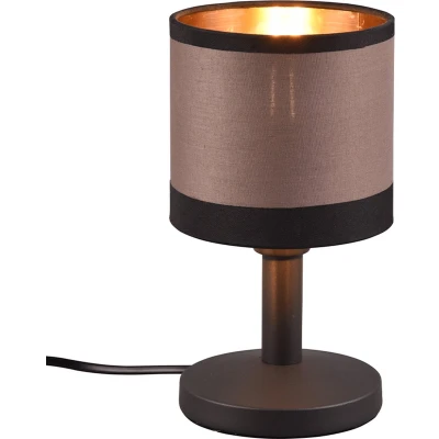 Afbeelding van REALITY DAVOS Tafellamp Zwart mat excl. 1x E14 10W
