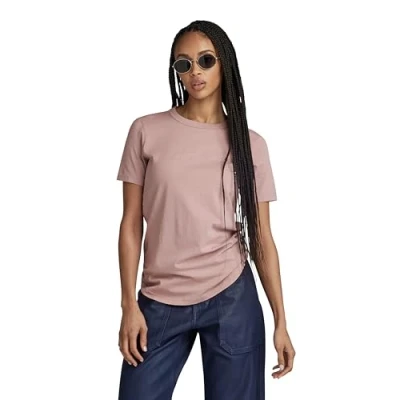 Afbeelding van G STAR RAW Dames Autograph Slim R T Wmn shirt, Paars (Lt Berry Mist D24216 4107 8147), XS