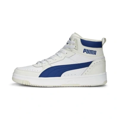 Afbeelding van Puma Heren Rebound Joy Sneaker, Witte Clyde Royal Vapor Grijs, 37 EU