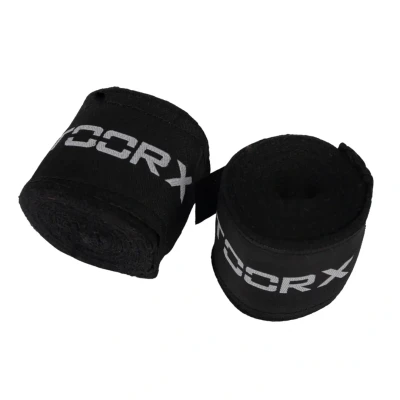 Afbeelding van Toorx Fitness Boks bandages Elastisch Boxing Wraps Handwraps Zwart 350 cm