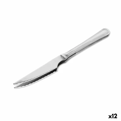 Afbeelding van Vleesmessenset Quttin Antártica Zilverkleurig Roestvrij staal 21,5 x 1,9 cm 2 Onderdelen (12 Stuks)