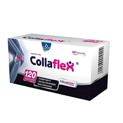 Afbeelding van Collaflex Collageen Type II+CHONDROITINesulfaat+HYALURONIC Zuur+Vitamine C 120x