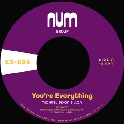 Afbeelding van Michael A. &amp; J.O.Y Dixon You&#039;re Everything (Single)