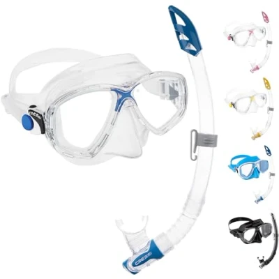 Afbeelding van Cressi Marea Combo Snorkeling/Duikset Verkrijgbaar met Snorkel Alpha Ultra Dry, Gamma o Mexico