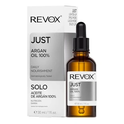 Afbeelding van REVOX B77 Alleen Arganolie 100%, 30 Ml, Voor Gezicht En Hals, Hydrateert, Voedt Verzacht De Huid, Verbetert Huidelasticiteit, Niet Vet Trekt Snel In
