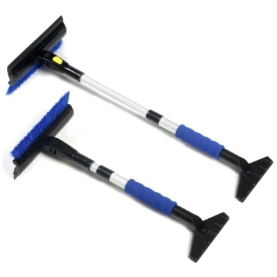 Afbeelding van IWH Aluminium IJskrabber / sneeuwbezem Uittrekbaar, Softgrip (l x b h) 48 15 11 cm Auto, SUV, Van, Camper Blauw