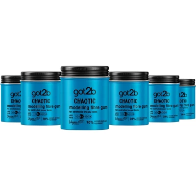 Afbeelding van 6x Got2b Chaotic Modelling Fibre Gum 100 ml