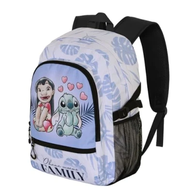 Afbeelding van Karactermania Lilo en Stitch Paarse Rugzak Gevecht FAN 2.2 Koppel Disney