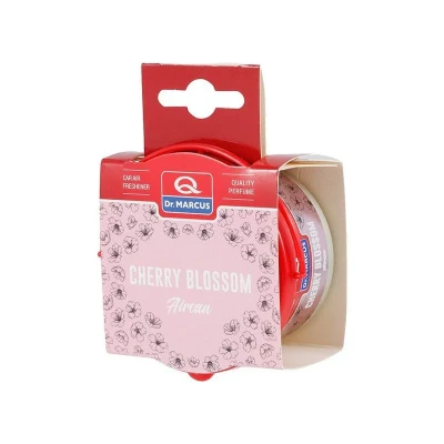 Afbeelding van Dr. Marcus Aircan Cherry Blossom luchtverfrisser met neutrafresh technologie Autogeurtje voor in de auto, thuis of kantoor Tot 60 dagen geurverspreiding 40 gram