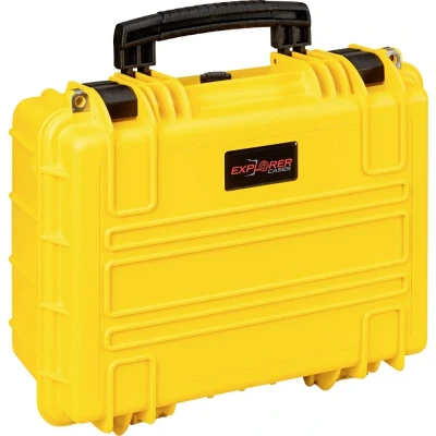 Afbeelding van Explorer Cases Outdoor koffer 3818HL.Y yellow with pick &amp; pluck foam (b x h d) 38 27 18 cm Geel