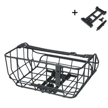 Afbeelding van Basil Portland fiets achtermand MIK, 25L, mat zwart
