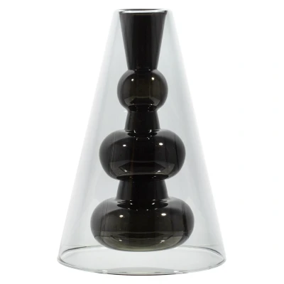 Afbeelding van Tom Dixon Bump Cone vaas zwart