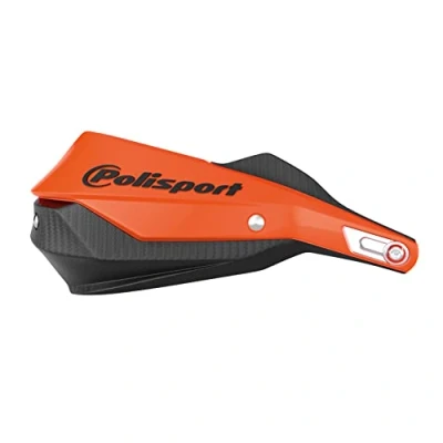 Afbeelding van POLISPORT 8308800004 Handkappen TRAIL BLAZER 2 bevestigingspunten met kunststof stang MX Style van inclusief montageset compatibel alle MX/enduro modellen in kleur oranje/zwart