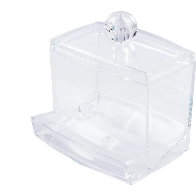 Afbeelding van Benson Organizer Wattenstaafjes Transparant 9 x 7 10.3 cm