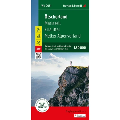 Afbeelding van Freytag&amp;Berndt WK 0031 Wandelkaart Ötscherland 1:50.000