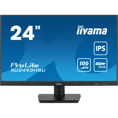 Afbeelding van Iiyama XU2493HSU B6 LED monitor Energielabel E (A G) 61 cm (24 inch) 1920 x 1080 Pixel 16:9 1 ms HDMI, DisplayPort, Hoofdtelefoon (3.5 mm jackplug), USB 2.0