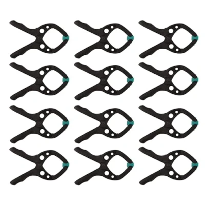Afbeelding van wolfcraft Set Veerklemen MINI 30 I 8653000 Universeel inzetbaar, speciaal geschikt voor de modelbouw 12 stuk