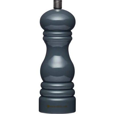 Afbeelding van KitchenCraft MasterClass Peper en Zoutmolen 17 Centimeter, Kunststof, ‎17 x 6 Grijs, MCSNPDKGRY17