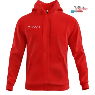 Afbeelding van givova MA024 0012 2XS trainingspak, rood, voor heren