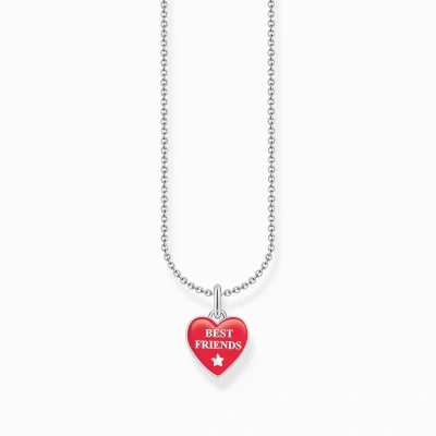 Afbeelding van Thomas Sabo Ketting Zilver 925, Email