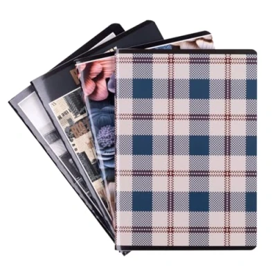 Afbeelding van gimboo Schoolschrift/formaat A5, 80/80 vellen, geruit, gemengd, verpakking van 4 stuks, gesorteerde motieven, voor kinderen, de eerste schooldag, met rand, witte kaarten, blauw geruit