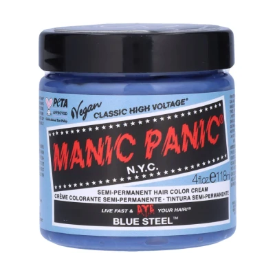 Afbeelding van Manic Panic High Voltage Hair Colour Blue Steel 118ml