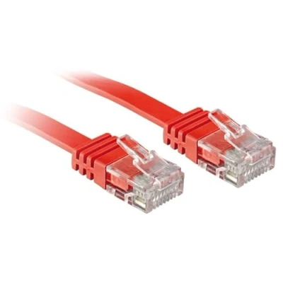 Afbeelding van LINDY 47510 RJ45 Netwerkkabel, patchkabel CAT 6 U/UTP 0.30 m Rood Snagless 1 stuk(s)
