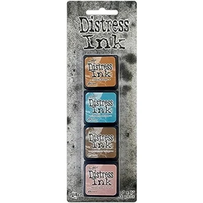 Afbeelding van Distress Tim Holtz Mini Inktpads Kit 6, 70 x 23 mm