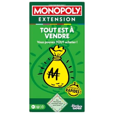 Afbeelding van Monopoly Expansion Alles is te koop, Maakt het klassieke spel leuker en sneller, Bordspe...