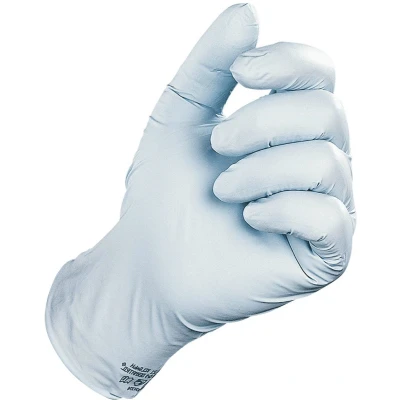Afbeelding van Honeywell Wegwerphandschoen maat 7 blauw nitril EN 374, 455 PSA categorie III 100 stuks 074007081C
