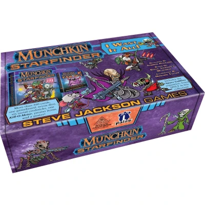 Afbeelding van Munchkin Starfinder: I Want It All Engelstalig Bordspel Steve Jackson Games