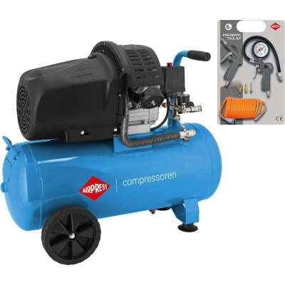 Afbeelding van Compressor HL 425 50 8 bar 3 pk/2.2 kW 260 l/min l met accessoires