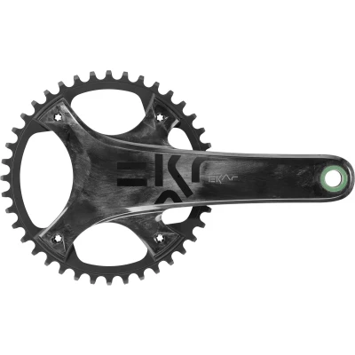Afbeelding van Campagnolo Ekar 13 Ultra Torque Pro Tech Carbon Crankstel Zwart 175 mm / 40t