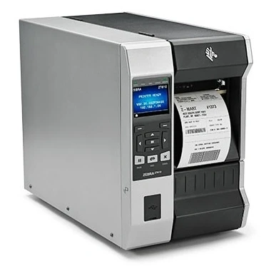 Afbeelding van Zebra ZT610, Thermo transfer, 600 x DPI, 152 mm/sec, Bedraad en draadloos, Zwart, Grijs