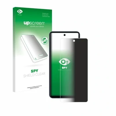 Afbeelding van upscreen Privacy Schermbeschermer voor Telekom T Phone 2 Pro Screen Protector Anti Spy, Antikras, Vingerafdruk