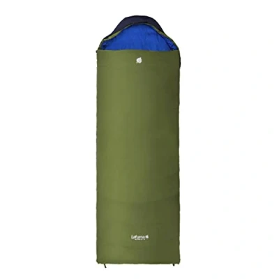 Afbeelding van Lafuma Active 10 XL Slaapzak voor volwassenen met compressiezak Synthetisch Waterafstotend Comfort temperatuur 12C Groen