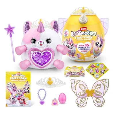 Afbeelding van Rainbocorns 9281H Fairycorn Princess Series 6 Kitty Collectible Pluche Verrassing, Ultra Zacht